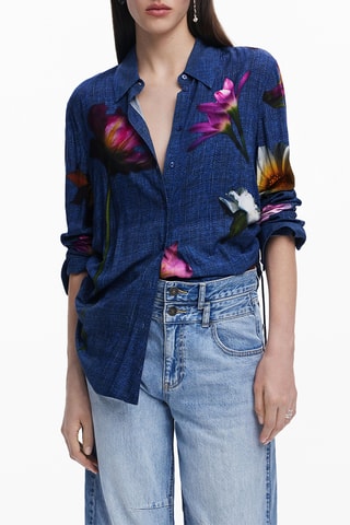 Chemise regular - Bleu