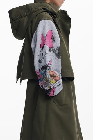 Parka regular à capuche - Vert