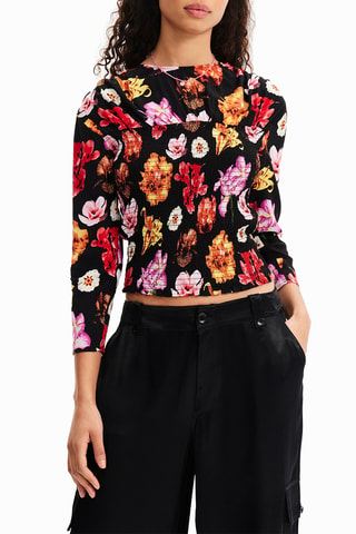 Blouse regular - Noir
