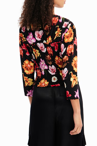 Blouse regular - Noir