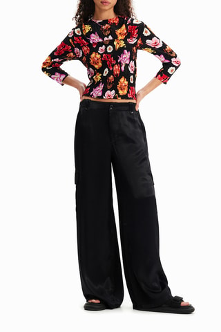 Blouse regular - Noir