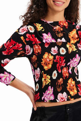 Blouse regular - Noir