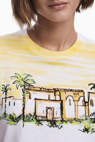 T-shirt regular - Corail