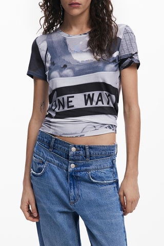 T-shirt regular - Noir