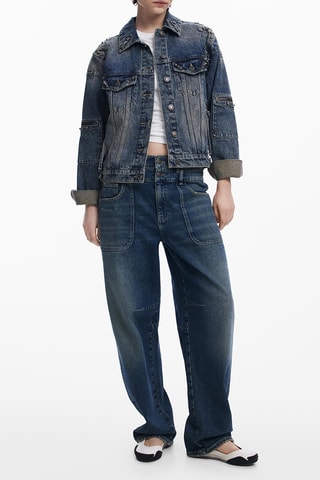 Veste regular - Bleu