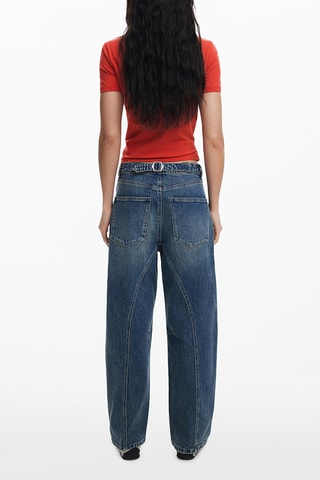 Jean wide legs - Bleu