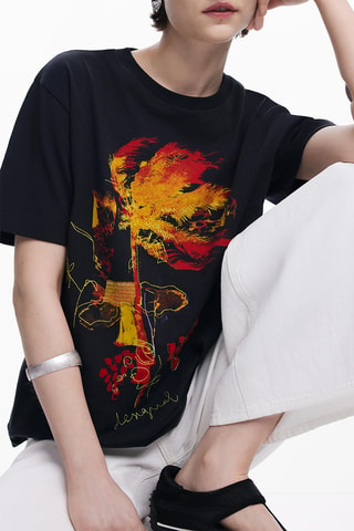 T-shirt regular - Noir