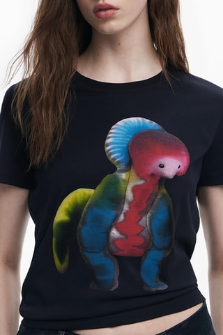 T-shirt regular - Noir