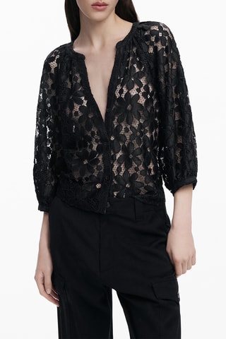 Blouse loose - Noir