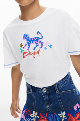 T-shirt regular - Blanc