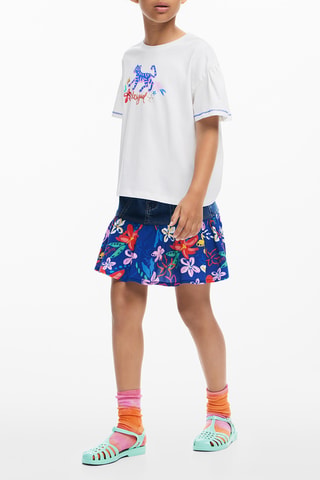 T-shirt regular - Blanc