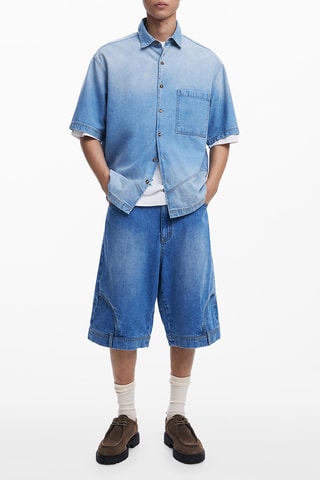 Chemise regular - Bleu