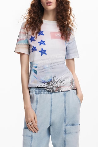 T-shirt regular - Blanc