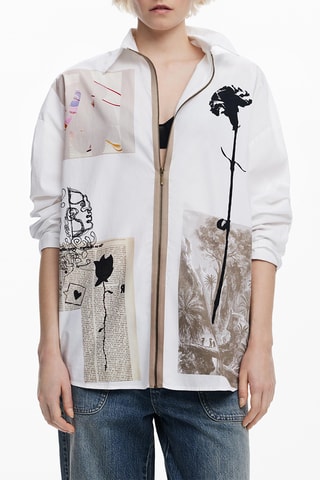 Chemise oversize - Blanc