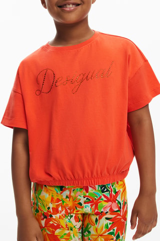 T-shirt regular - Orange