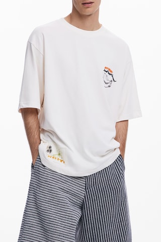 T-shirt regular - Beige
