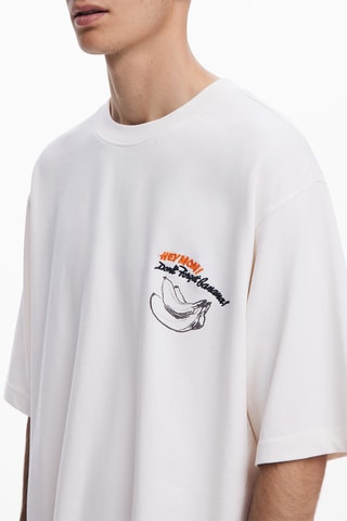 T-shirt regular - Beige
