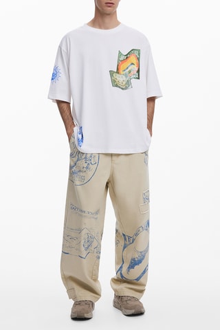 T-shirt regular - Blanc