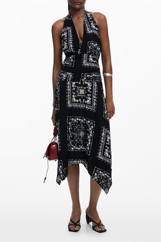 Robe longue sans manches - Noir