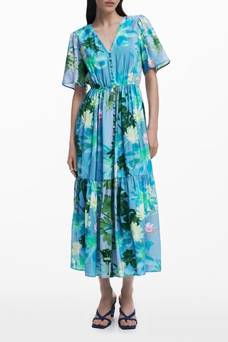 Robe longue - Vert