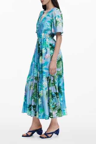 Robe longue - Vert