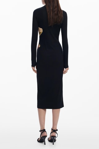 Robe midi - Noir