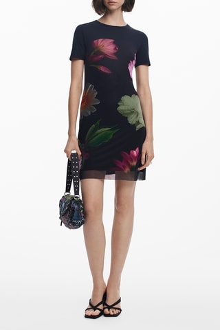 Robe courte slim - Noir