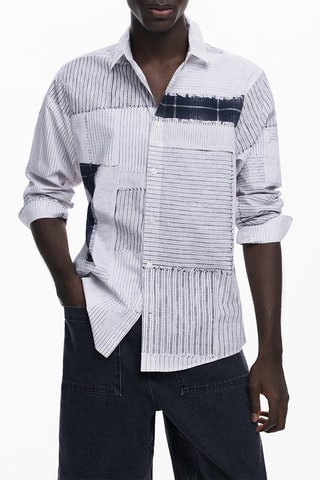 Chemise regular - Gris