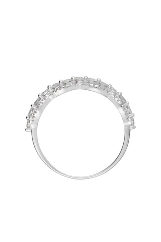 Anello Sirabe - Oro bianco e diamanti