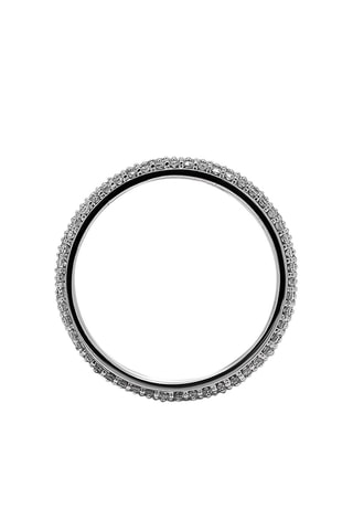 Anello Ponza - Oro bianco e diamanti