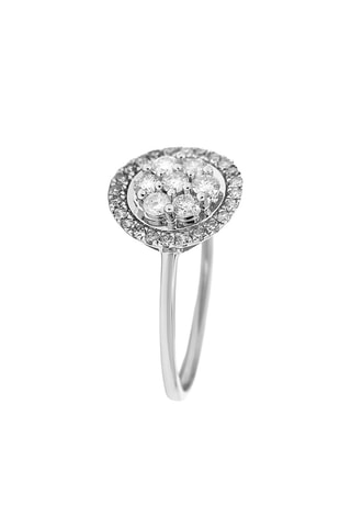 Anello Angel  -  Oro bianco e diamanti