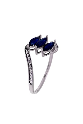 Anello - Oro bianco e diamanti