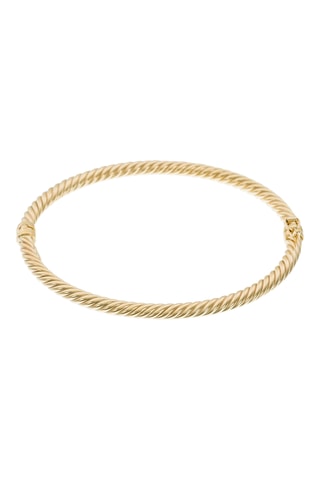 Bracciale bangle Torsade - Oro giallo