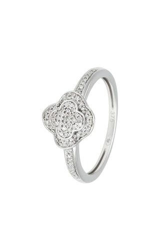 Anello Phaenna - 
Oro bianco e diamanti