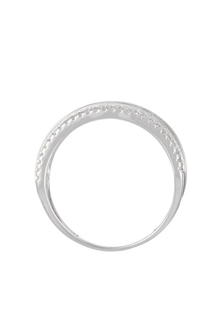 Anello Amour un jour, amour toujours - Oro bianco e diamanti