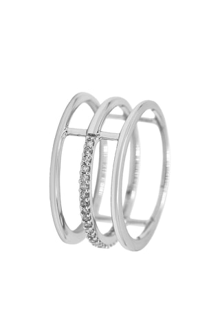 Anello Rêveuse - Oro bianco e diamanti