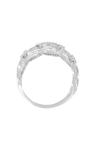 Anello Nouons Nos Liens - Oro bianco e diamanti