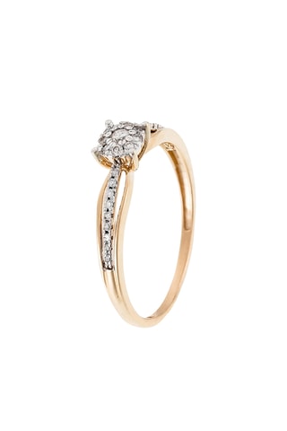 Solitario La Promise - Oro giallo e diamanti