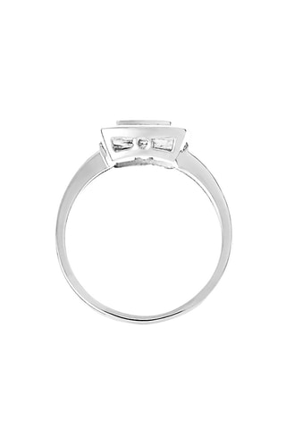 Anello Lima - Oro bianco e diamanti