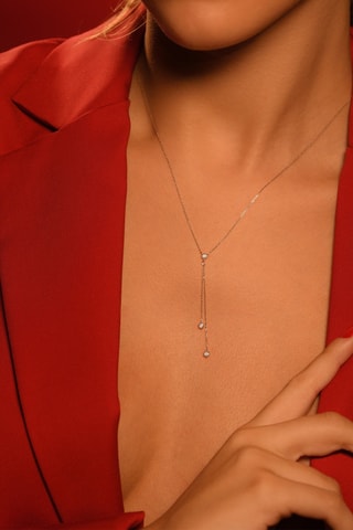 Collana Cordou - Oro bianco e diamanti