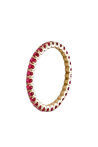 Anello Odyssée de Rubis - Oro giallo e rubini