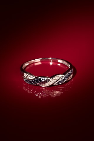 Anello Perth - Oro bianco e diamanti