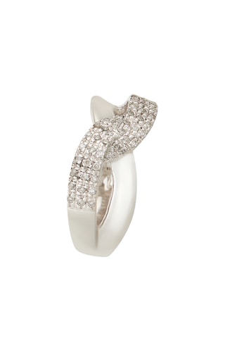 Anello Diamanti - Oro bianco e diamanti