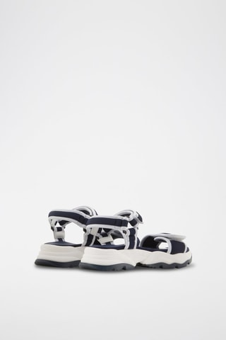 Sandales - Bleu marine et blanc