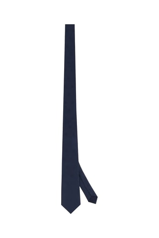 Cravate en soie - Bleu marine - Emporio Armani
