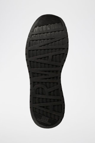 Baskets - Bordeaux et kaki - Armani Exchange