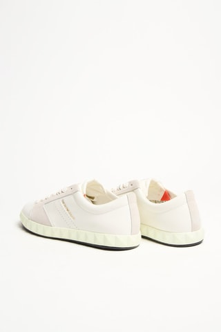 Baskets en cuir - Ecru - Emporio Armani