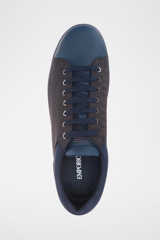Baskets - Bleu nuit - Emporio Armani