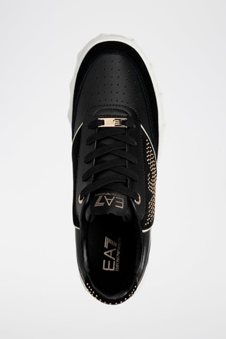 Baskets en cuir - Noir - EA7