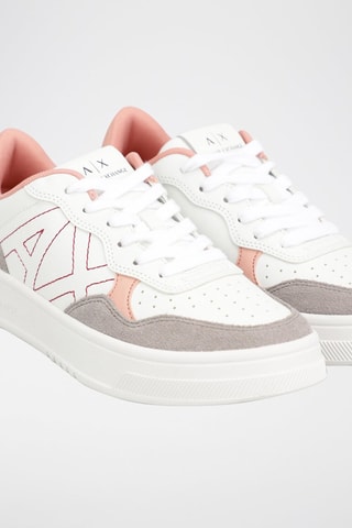 Baskets en cuir - Blanc - Armani Exchange